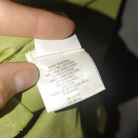 Callaway Collection Golf Polo Short‎ Sleeve Green Large Egyptian Cotton New - Picture 8 of 8